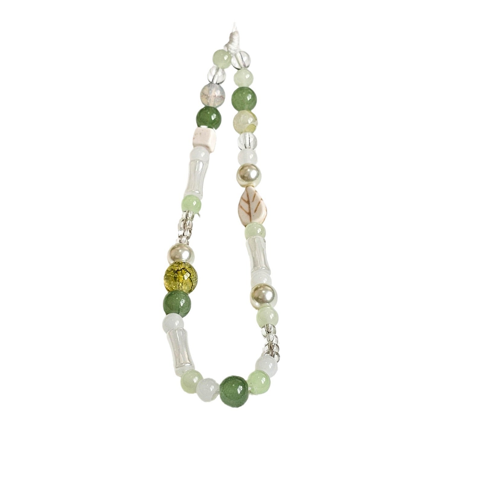 Wholesale Simple beaded lanyard keychain