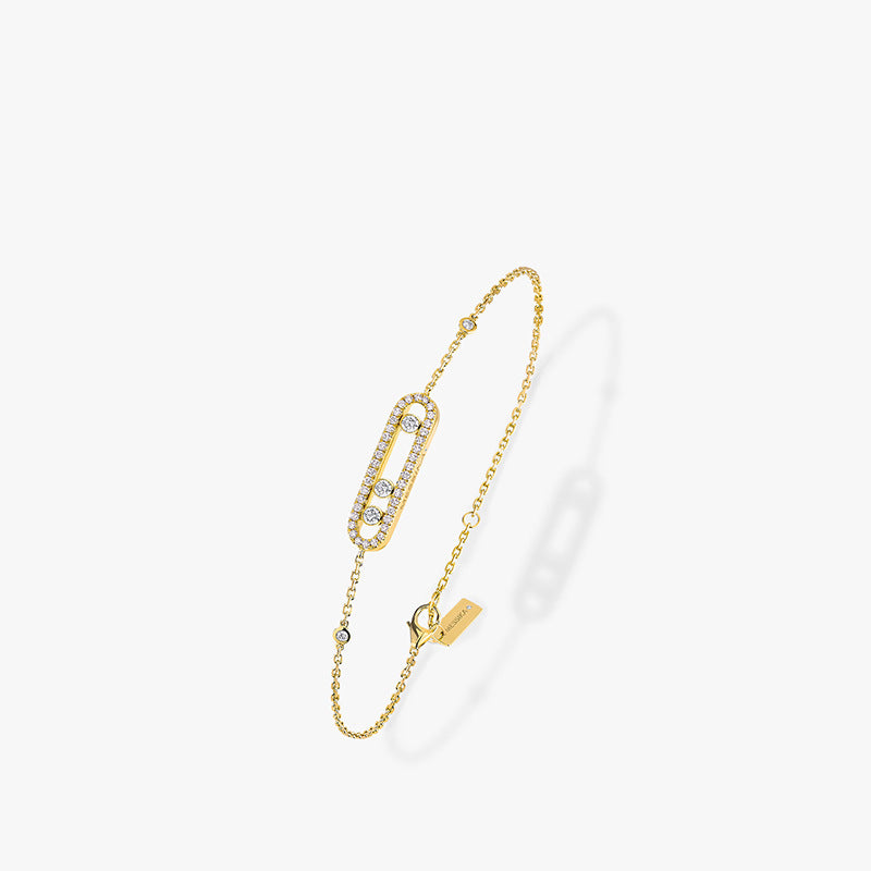 Wholesale 925 Sterling Silver Sliding Chain Bracelet For Women White Gold Electroplated Fashion Jewelry Gift Boutique Resale