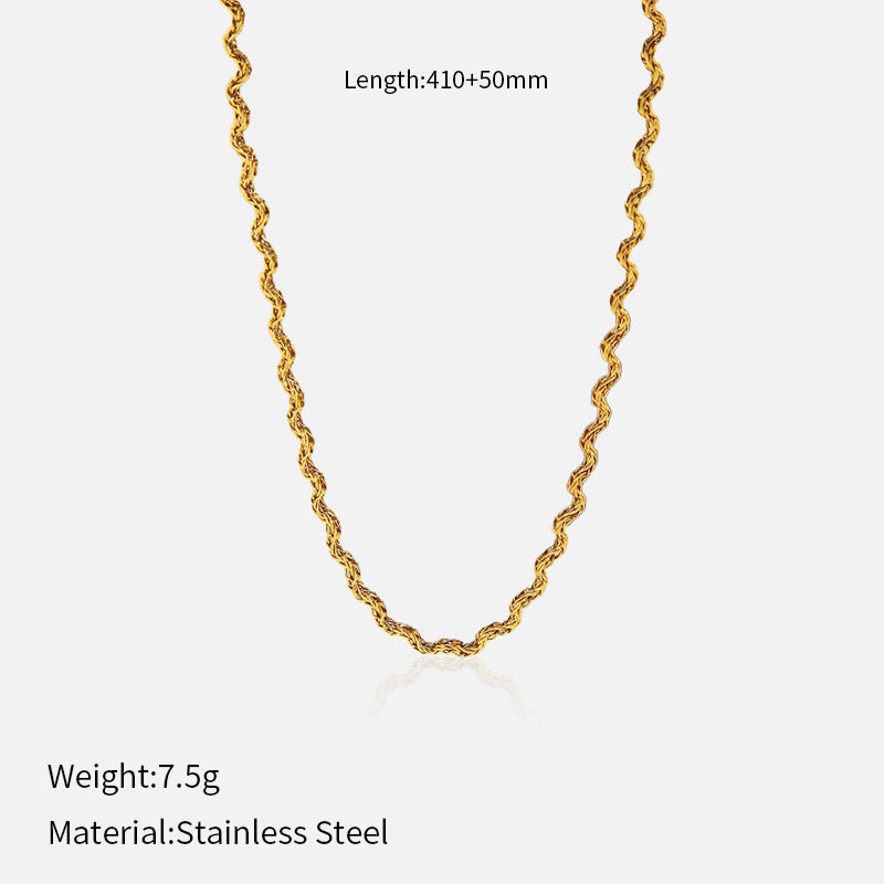 Wholesale Stainless Steel  Geometric Necklace