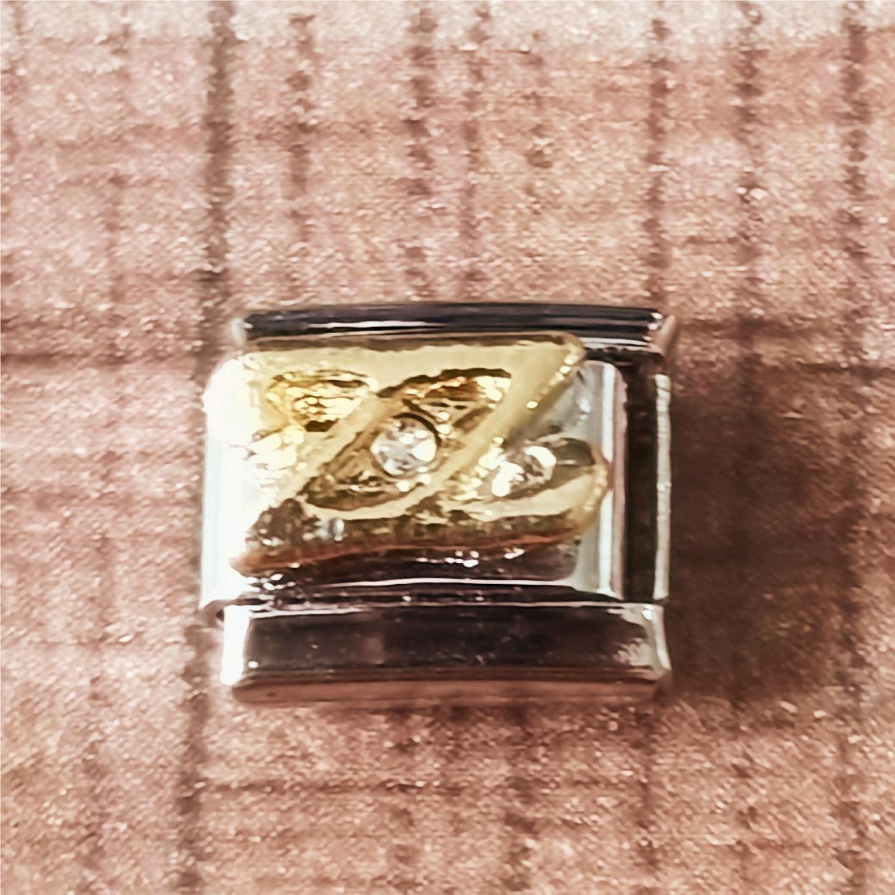 Wholesale Italian Charm Bracelet 9mm DIY Splicing Removable Stainless Steel Letter Composable Bracelet ACC-BT-XY067