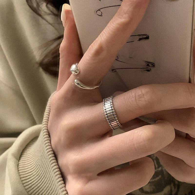 Wholesale  sterling silver irregular geometric ring