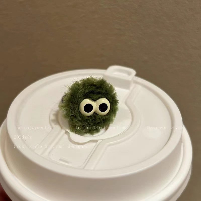 Wholesale Funny little monster plush ring