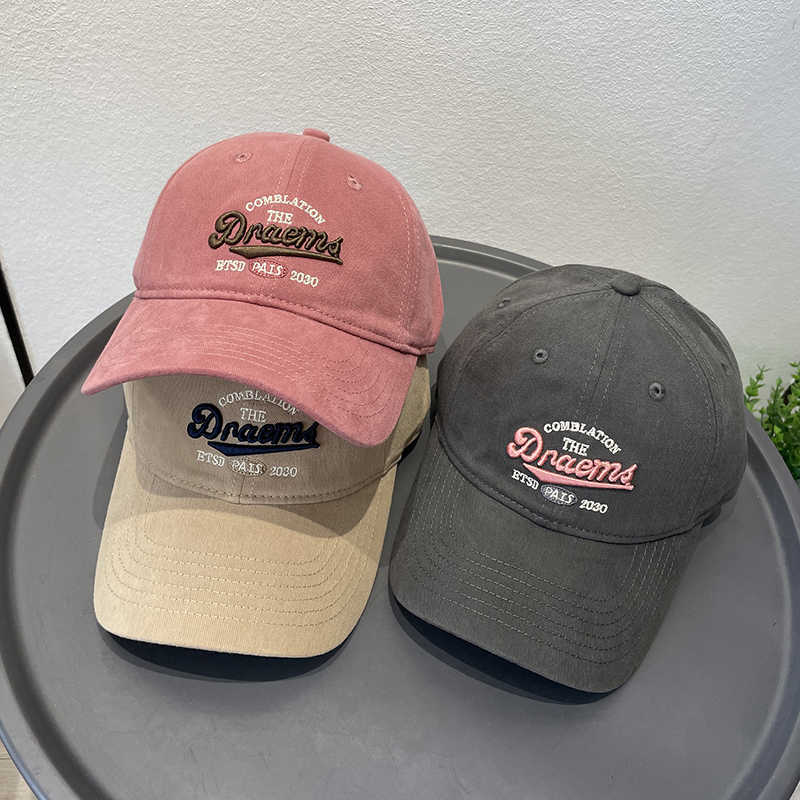 Wholesale Soft top lettered baseball cap hat