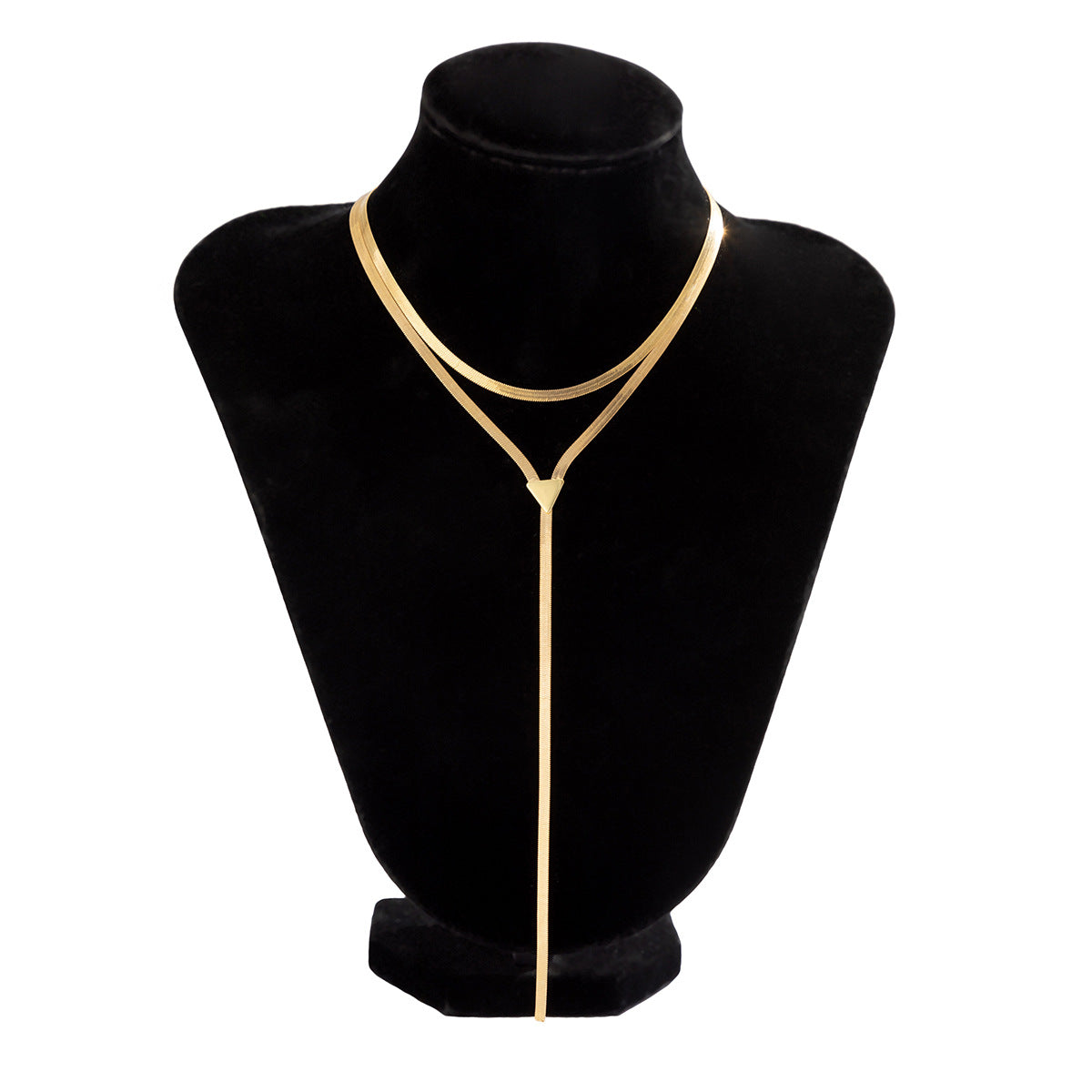 Wholesale Hip-hop Simple Snake Bone Chain Clavicle Chain chocker Necklace
