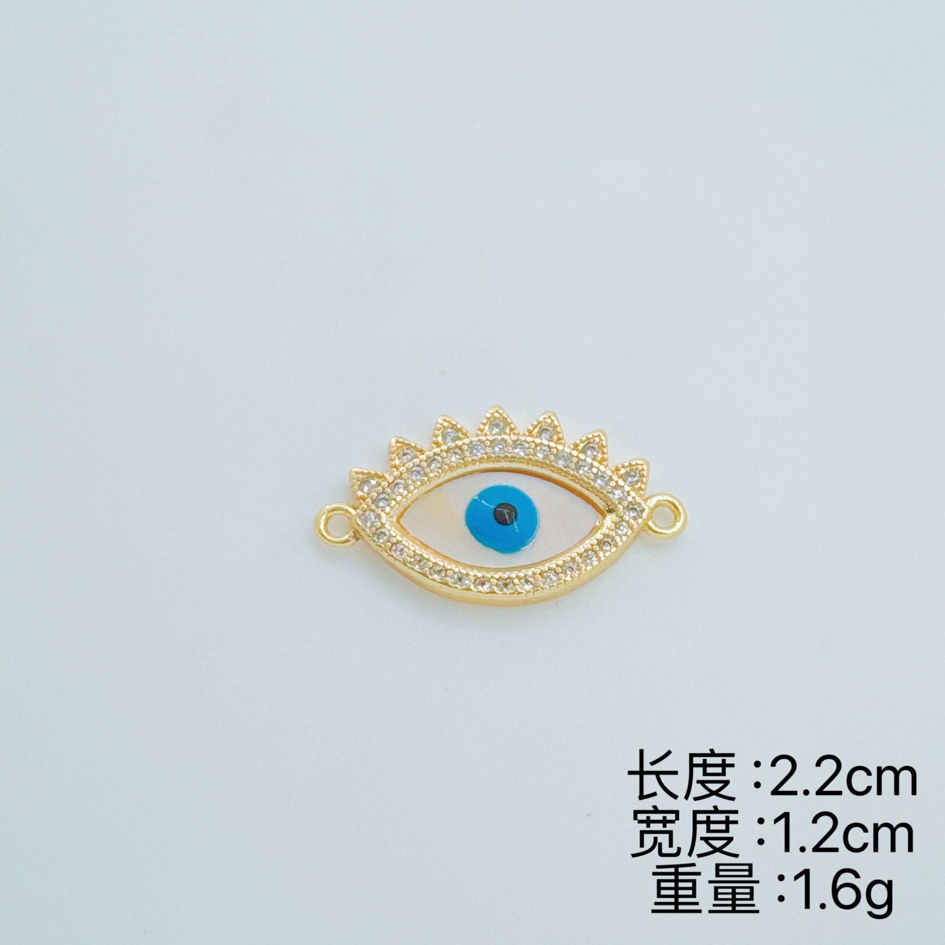 Wholesale Vintage Evil Eye Bracelet Gold Plated Copper Fashion Jewelry Gift for Women