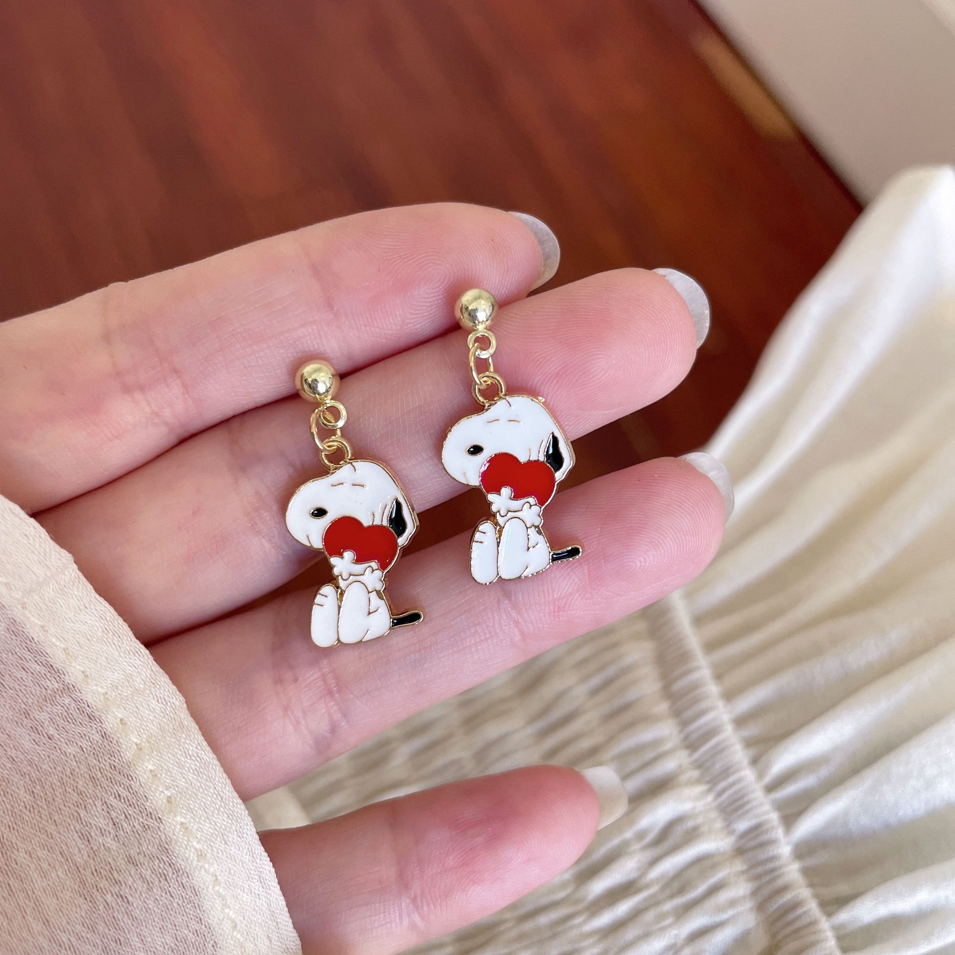 Wholesale Cute Cartoon Puppy Earrings ACC-ES-Yijia003