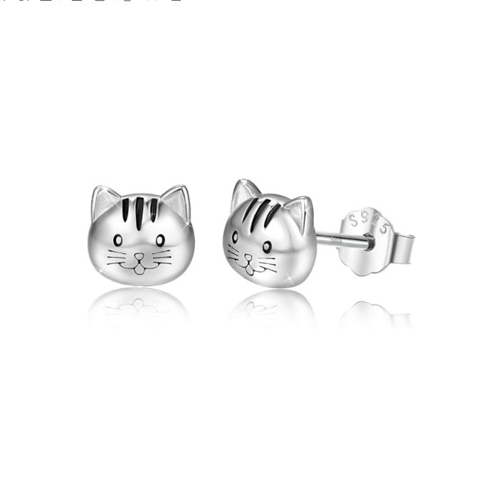 Wholesale  cute cat animal earrings