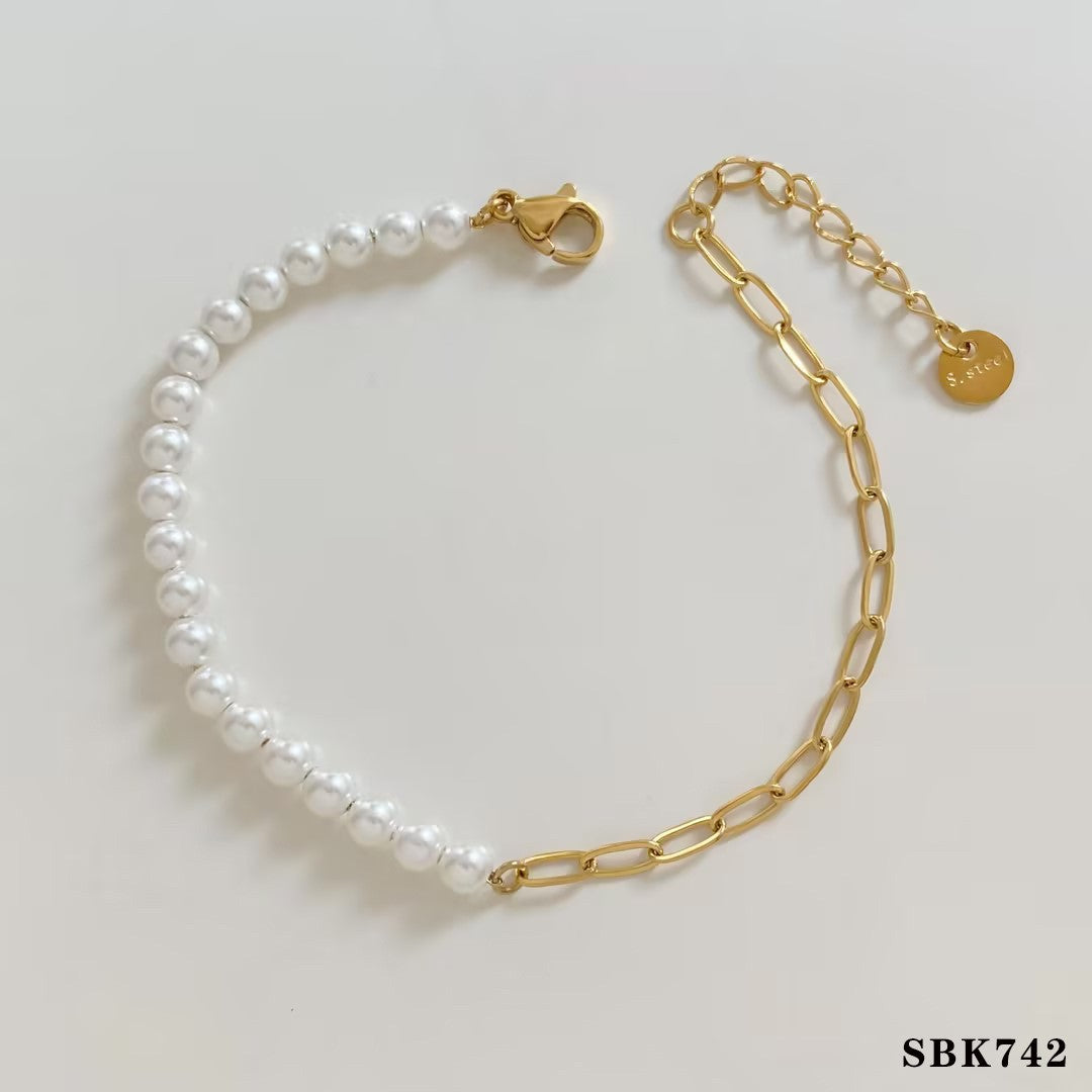 Wholesale  fashion minimalist design stainless steel ankle