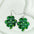Wholesale Cross St. Patrick's Day Shamrock Acrylic Earrings