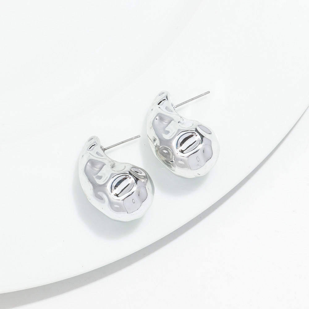 Wholesale Electroplated CCB Diamond Earrings