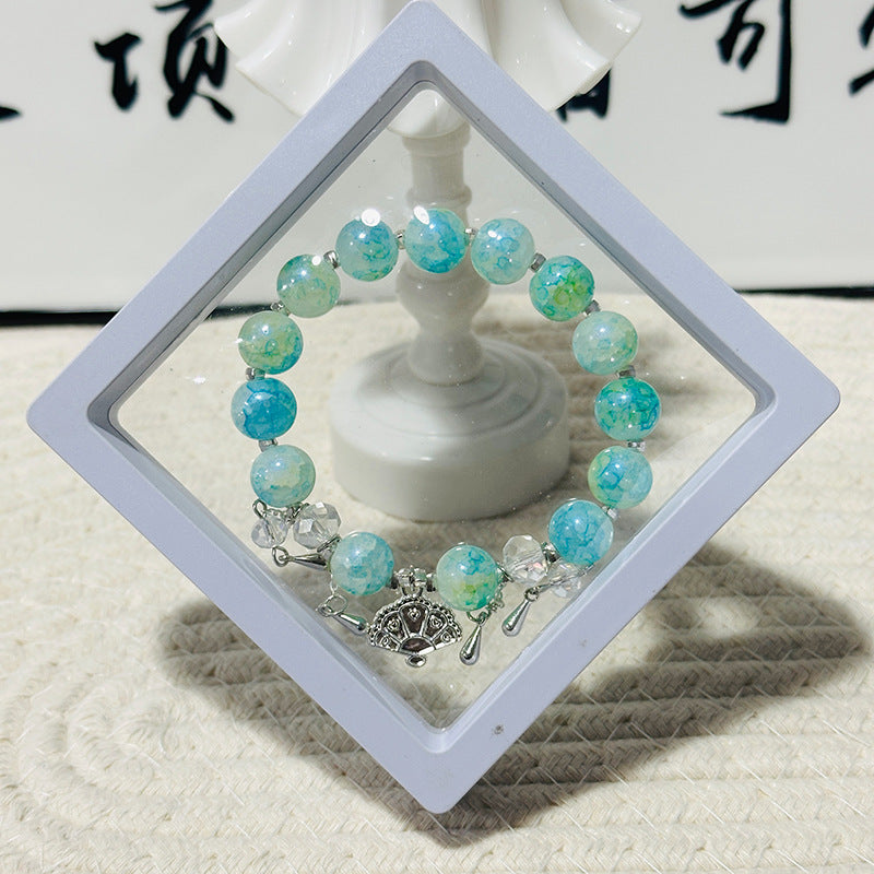 Wholesale  Butterfly Magic Colored Glaze Bracelet