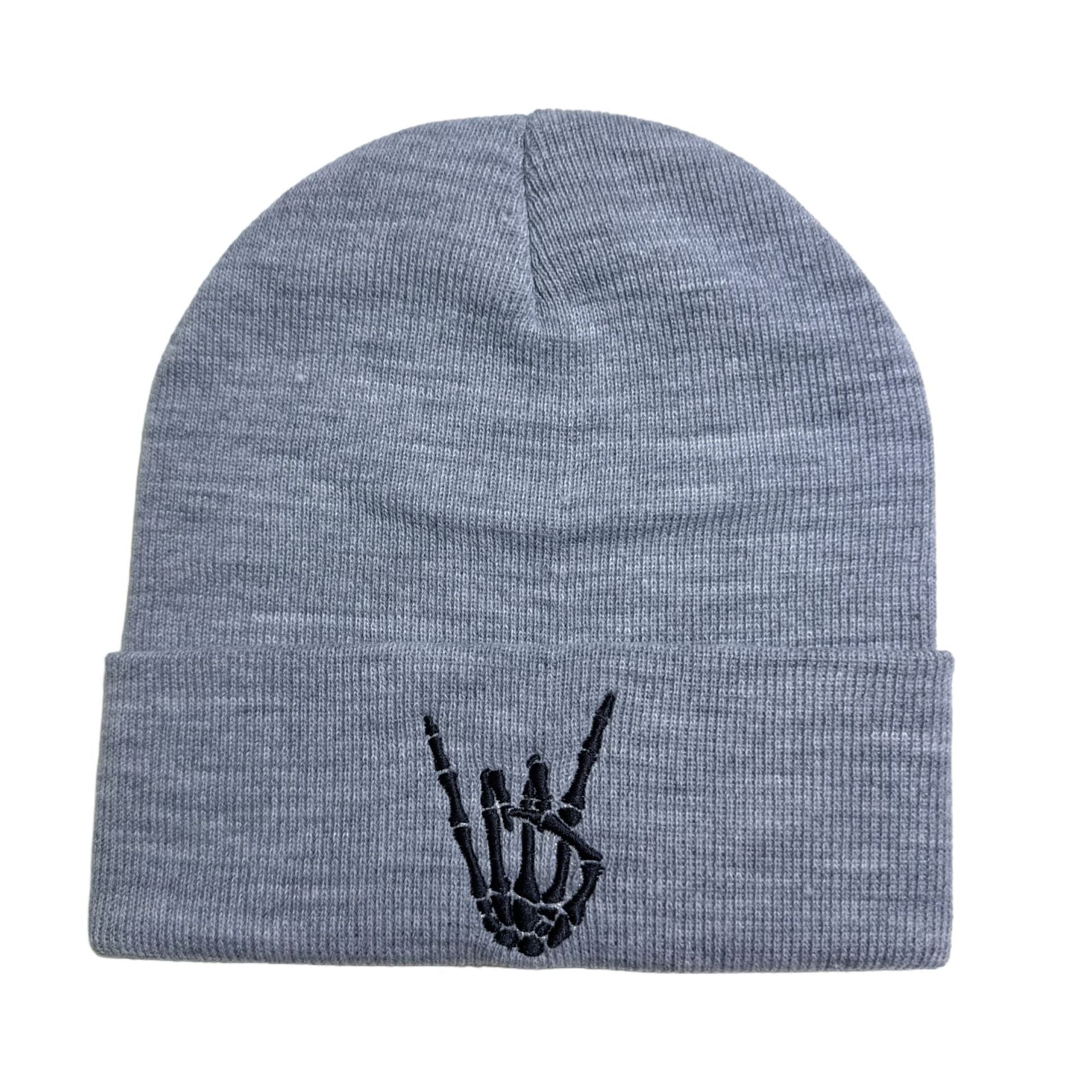 Wholesale  skull knitted hat beanie