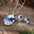 Wholesale  Enamel Color Geometric Flower Stud Earrings Pendant suit
