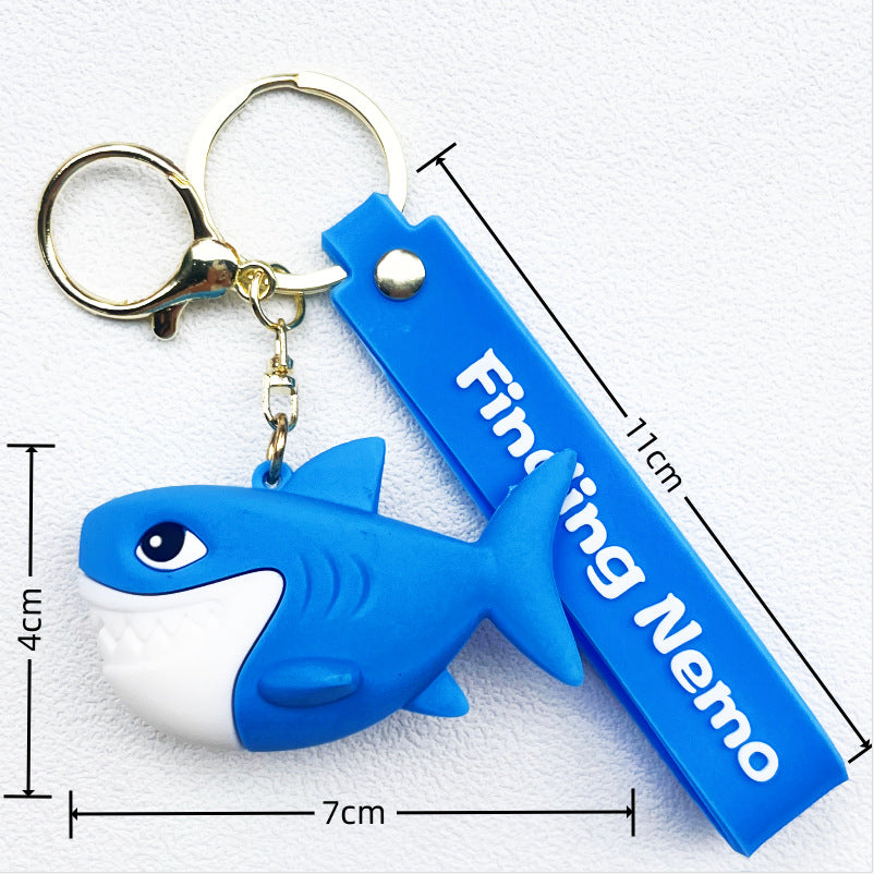 Wholesale Cartoon cute silicone keychain