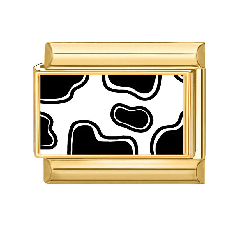 Wholesale 9mm Italian Charm Starter Bracelets DIY Heart Flower Evil Eye Series Stainless Steel Composable Bracelet