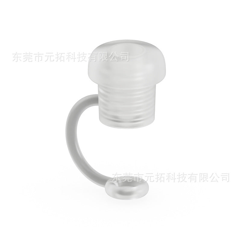 Wholesale Solid Color Straw Cover Soft Straw Tube Cap