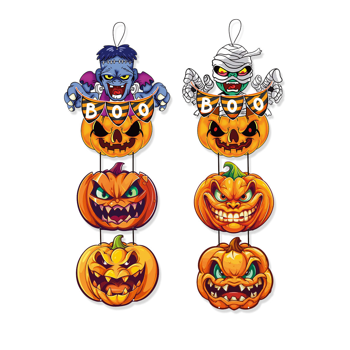 Wholesale  party courtyard bar ghost festival door hanging decoration