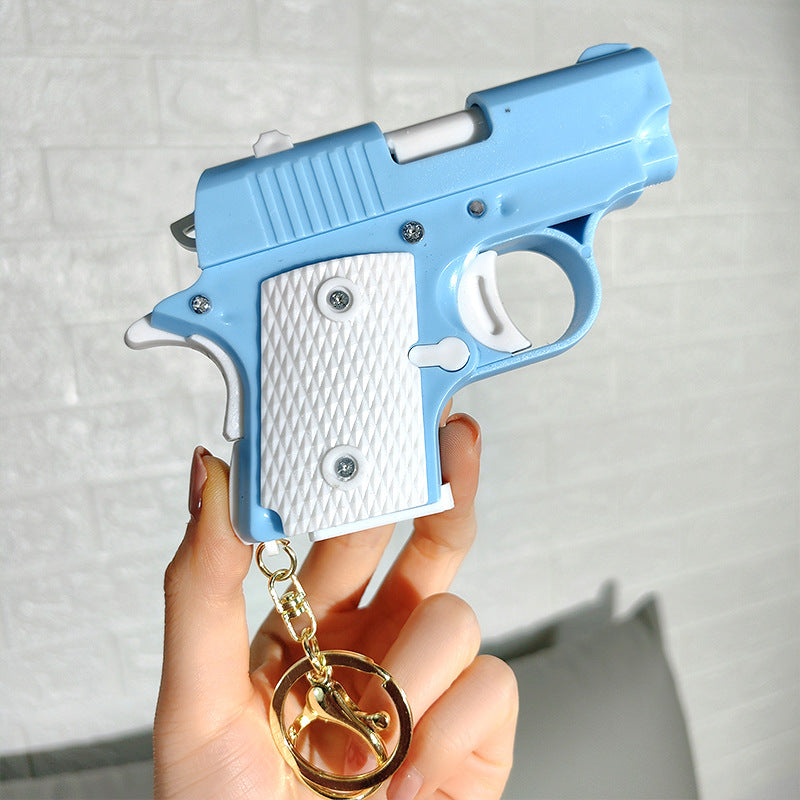 Wholesale Plastic Mini Carrot Gun Keychain ACC-KC-Shuot010