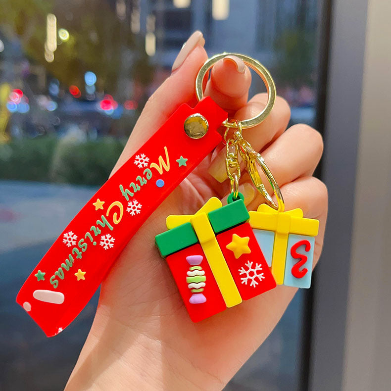 Wholesale Christmas  Doll Pendant Keychains