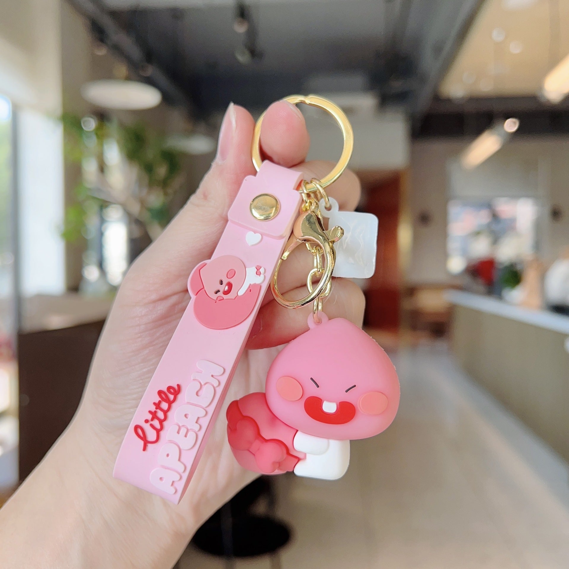Wholesale Cartoon Cute PVC Keychain ACC-KC-WenChuan005
