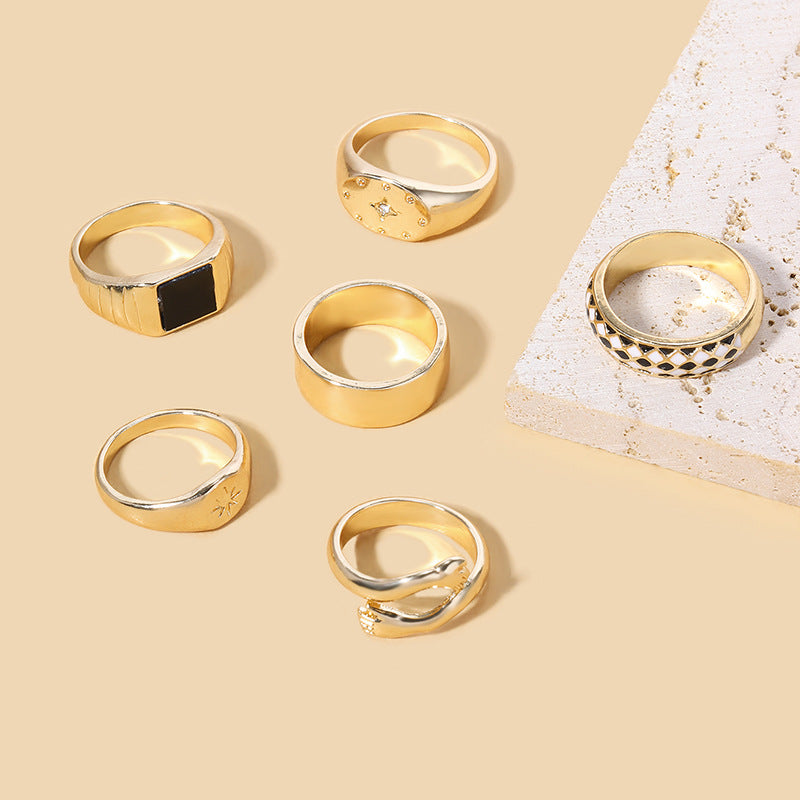 Wholesale Gold Plated Alloy Ring suit