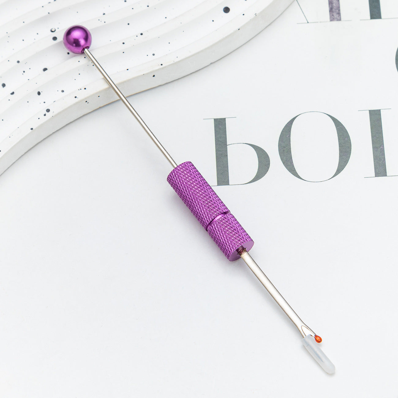 Wholesale Beadable Seam Rippers Metal Household Seam Ripper Portable Thread Pick-up Needle Sewing Tools ACC-SR-HuaH001