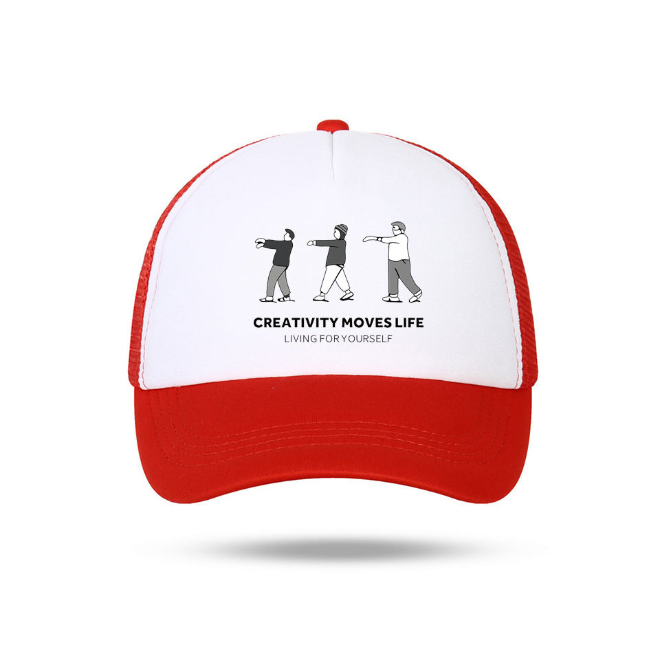 Wholesale creative printing baseball cap
