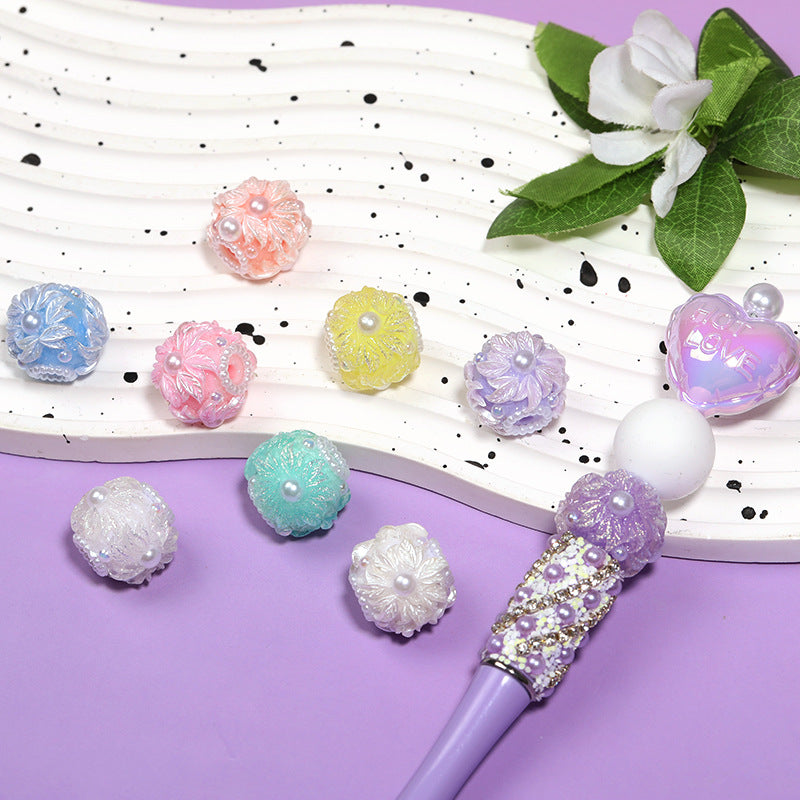Wholesale 10pcs Crystal Beads with Straight Holes