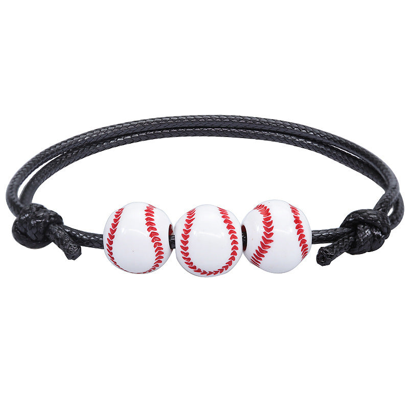 Wholesale Basketball Football Bracelet