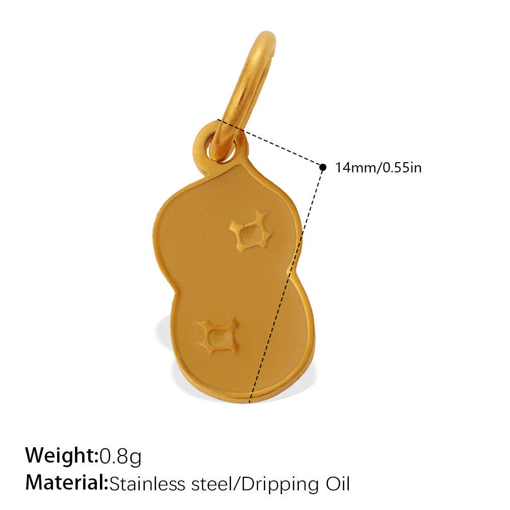 Wholesale Vegetable Series Dripping Oil Charms for Jewelry
