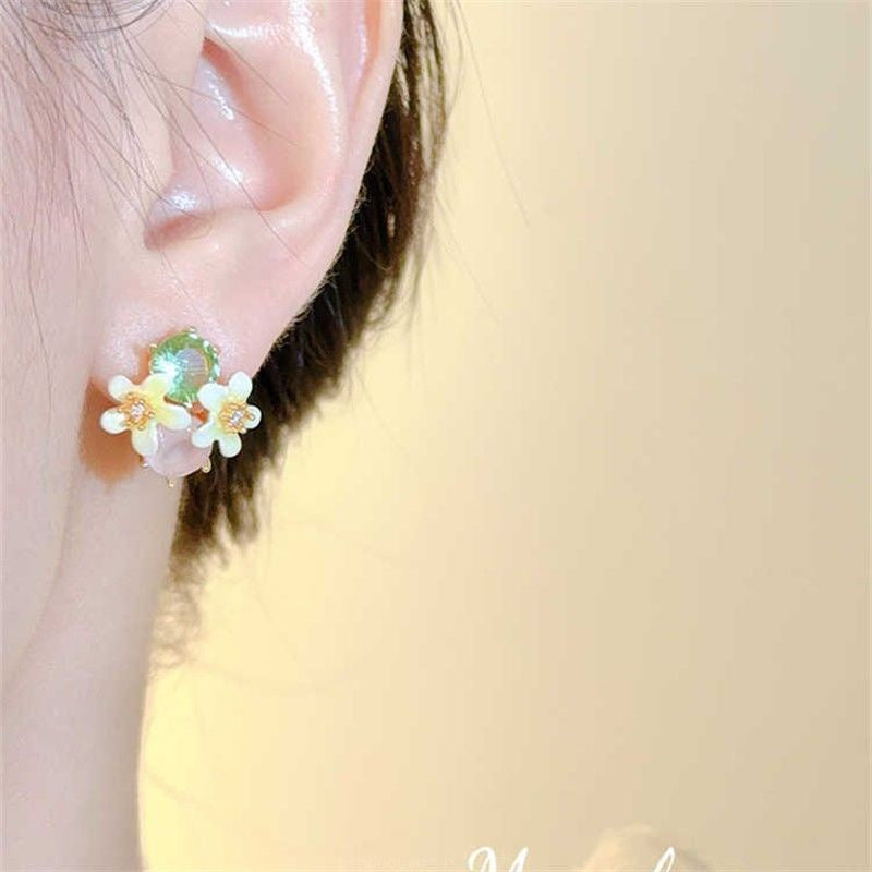 Wholesale  colorful flower earrings