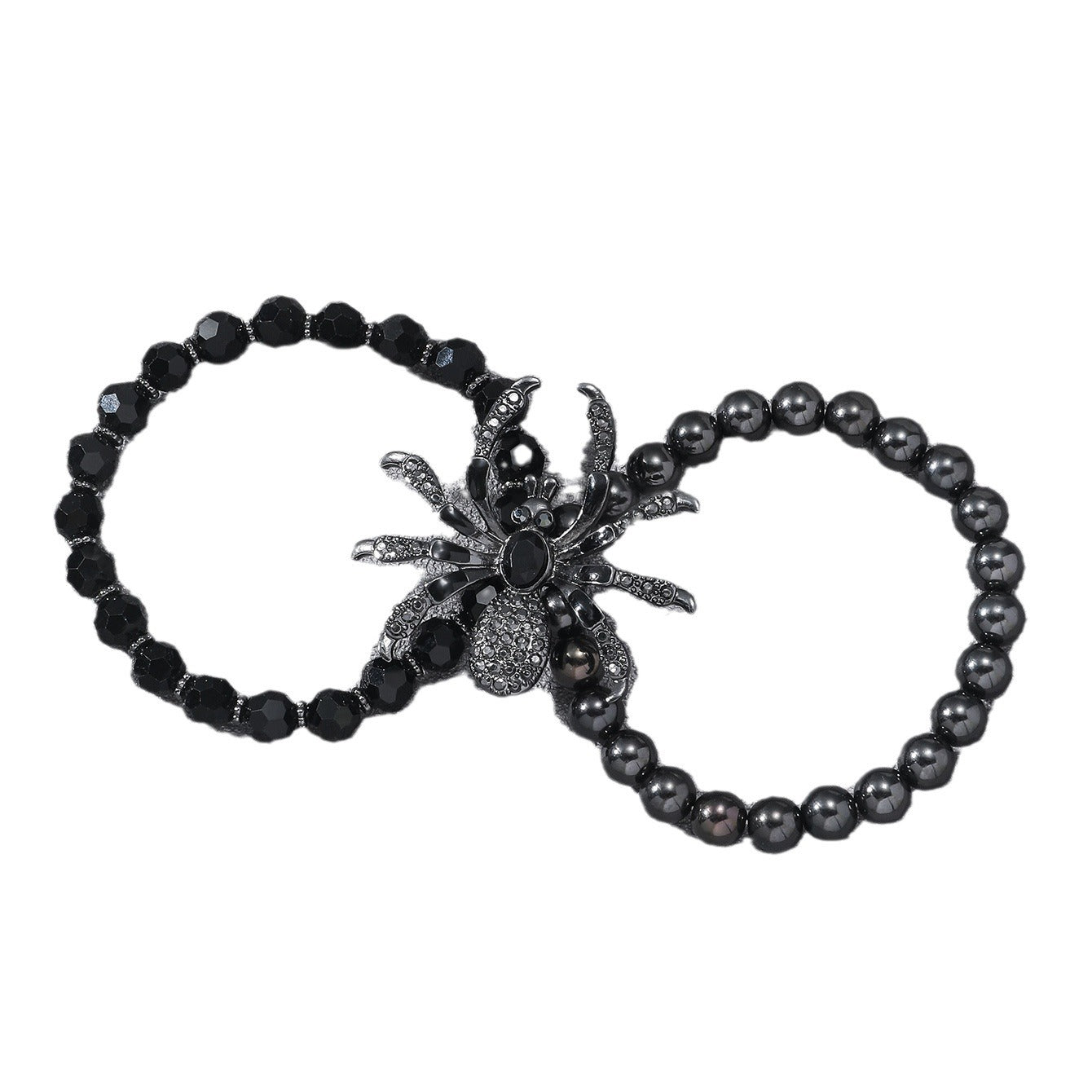 Wholesale Gothic Punk Rock Spider Alloy Bracelet ACC-BT-JunJie001