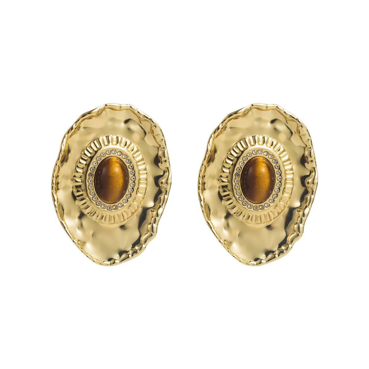 Wholesale Retro exaggerated style earrings