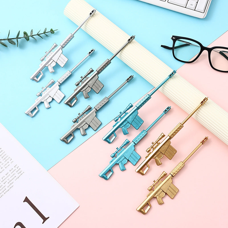 Wholesale Creative 98K sniper rifle machine gun shape gel pen