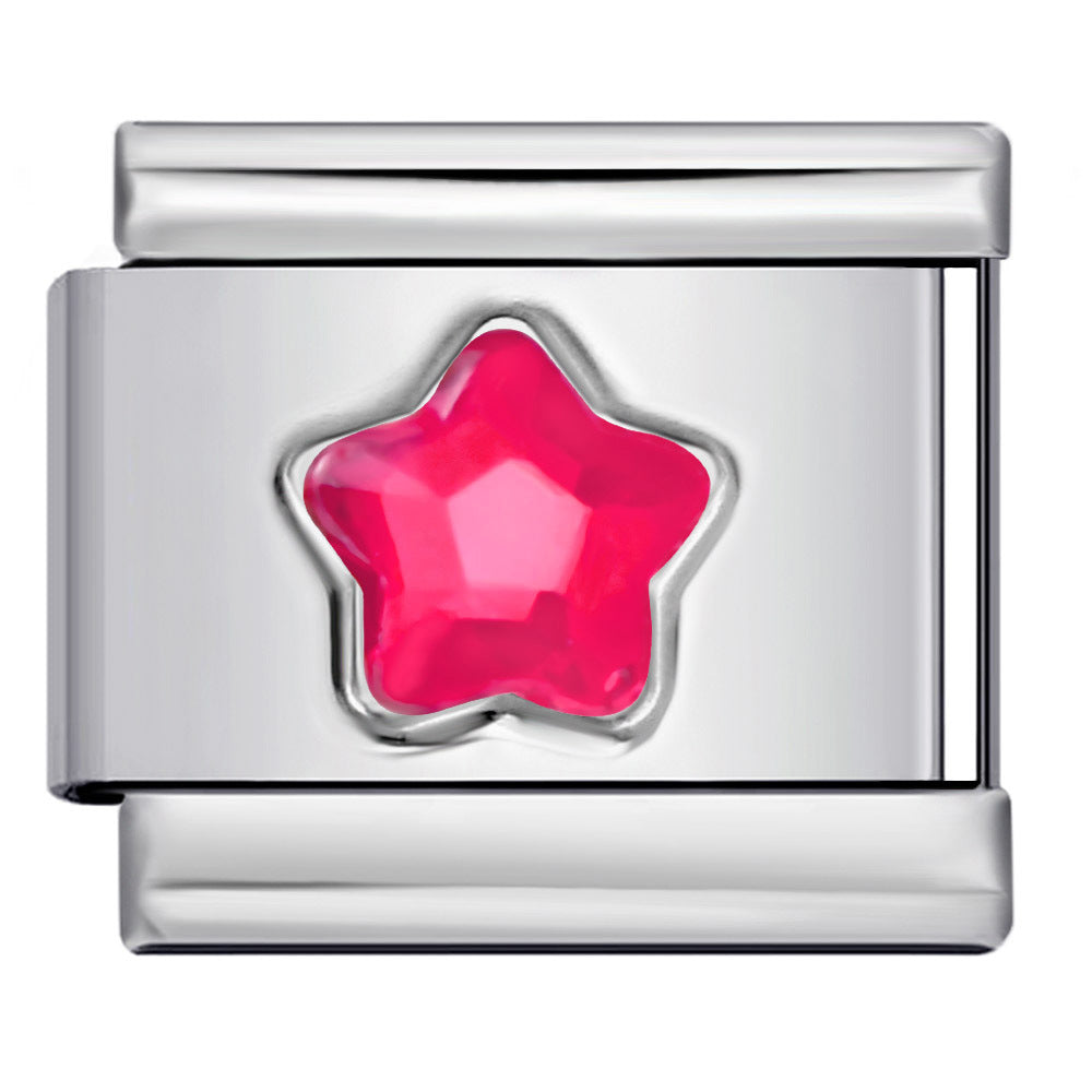 Wholesale 9mm Italian Charm Starter Bracelets DIY square Single Section Creative Stainless Steel Composable Bracelet