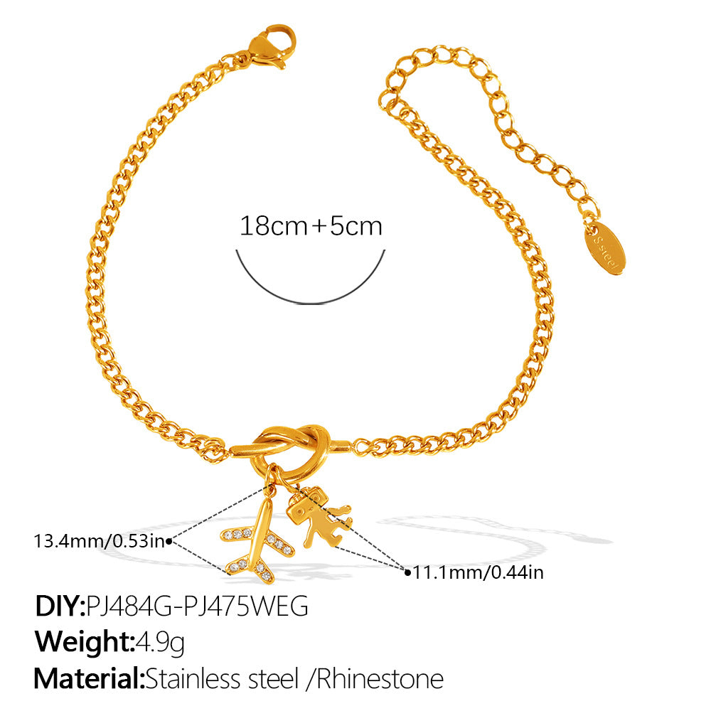 Wholesale Adjustable Bracelet with Cute Dolphin Charm Multiple Styles