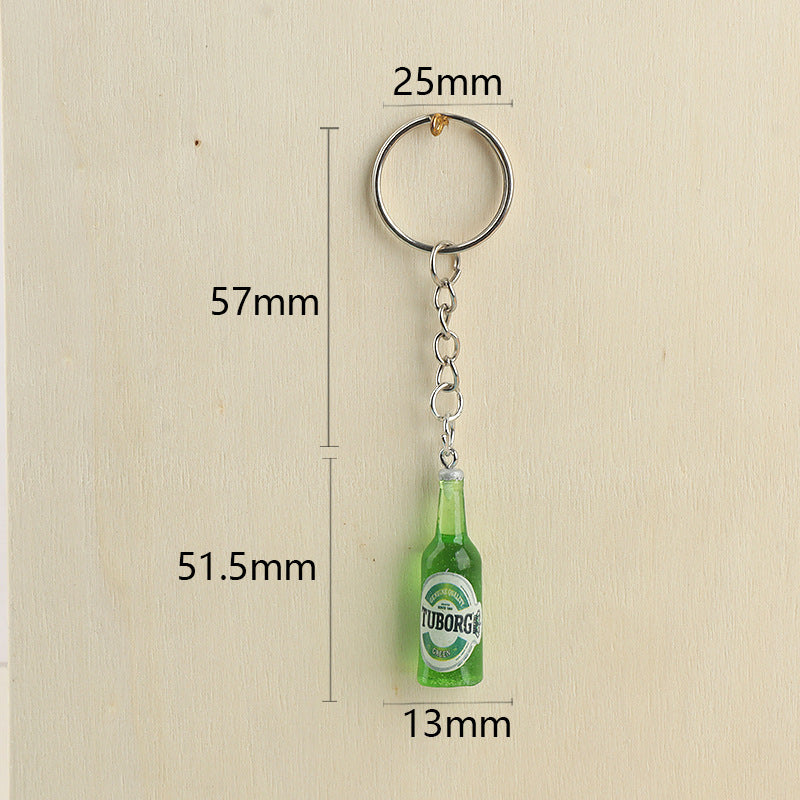 Wholesale Beer bottle keychain