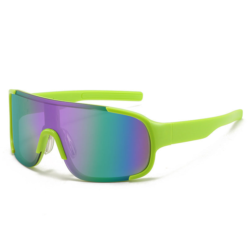 Wholesale Trendy Frameless Windproof Cycling Sunglasses UV400 Fashion Accessory Gift for Men