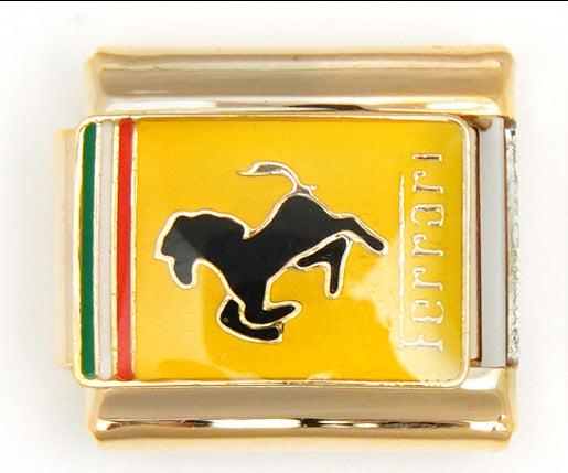 Wholesale Italian charm bracelet DIY splicing stainless steel composable bracelet