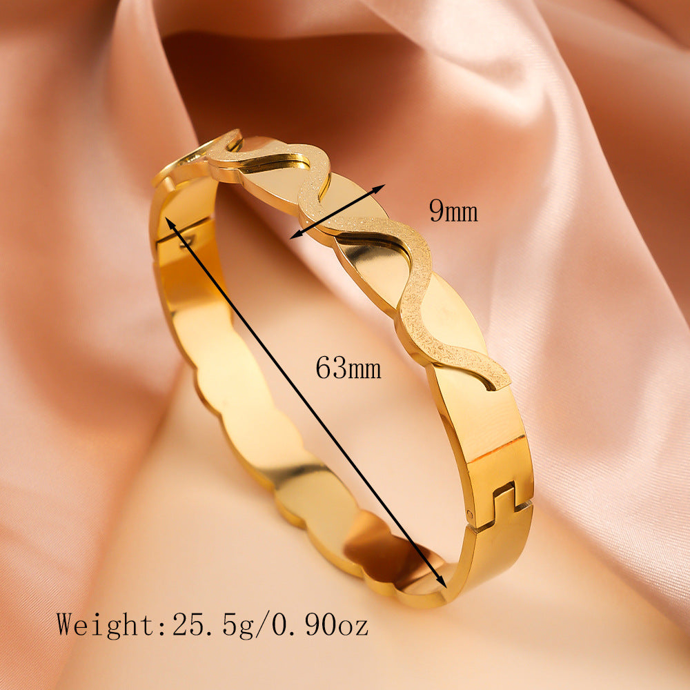 Wholesale New Style Titanium Steel Bracelet ACC-BT-Ruif013