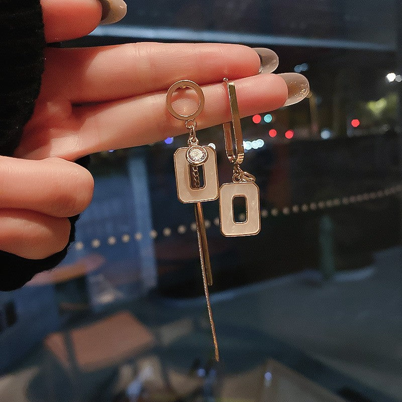 Wholesale Diamond Long Tassel Earrings Blingbling Earrings ACC-ES-Huih005