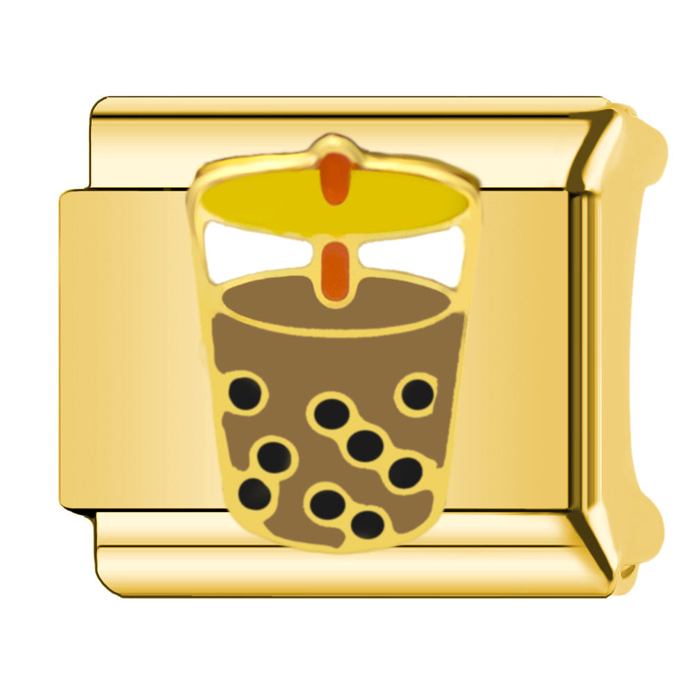 Wholesale  Italian Charm Bracelet 9mm DIY featuring frog Creative Stainless Steel Composable Bracelet