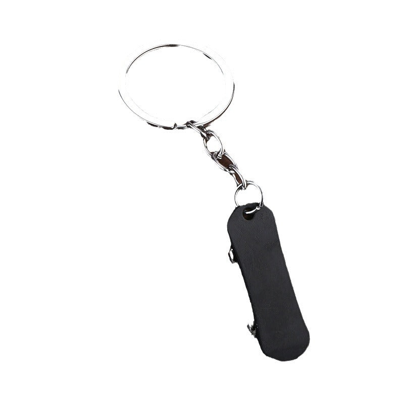Wholesale Creative sports scooter keychain