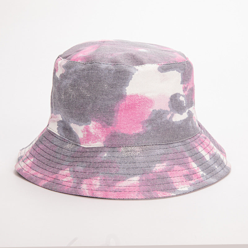 Wholesale  cotton tie-dyed fisherman hat  casual basin hat