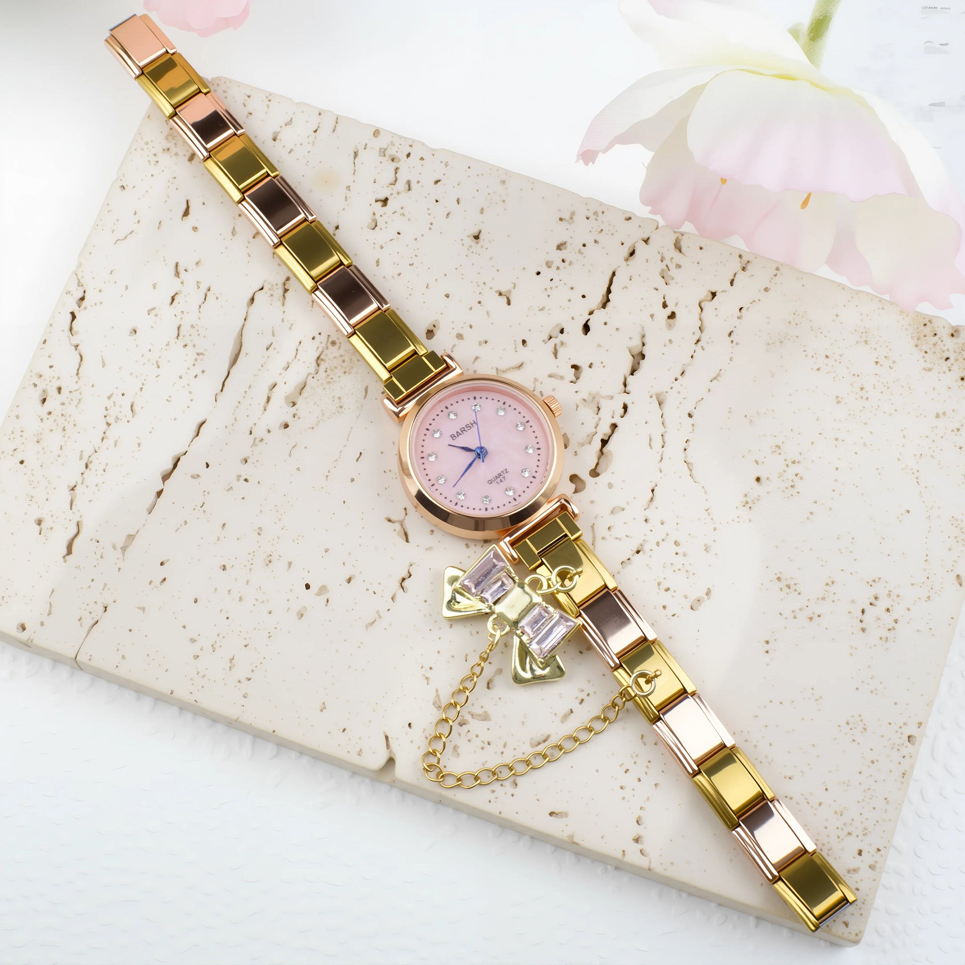 Wholesale Versatile DIY Modular Bracelet with Diamond Inlay