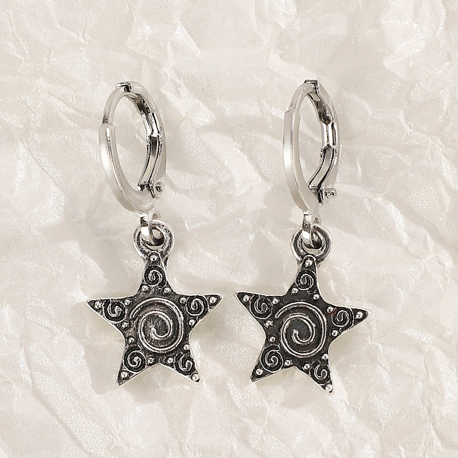 Wholesale Cross Silver Earrings ACC-ES-MY018