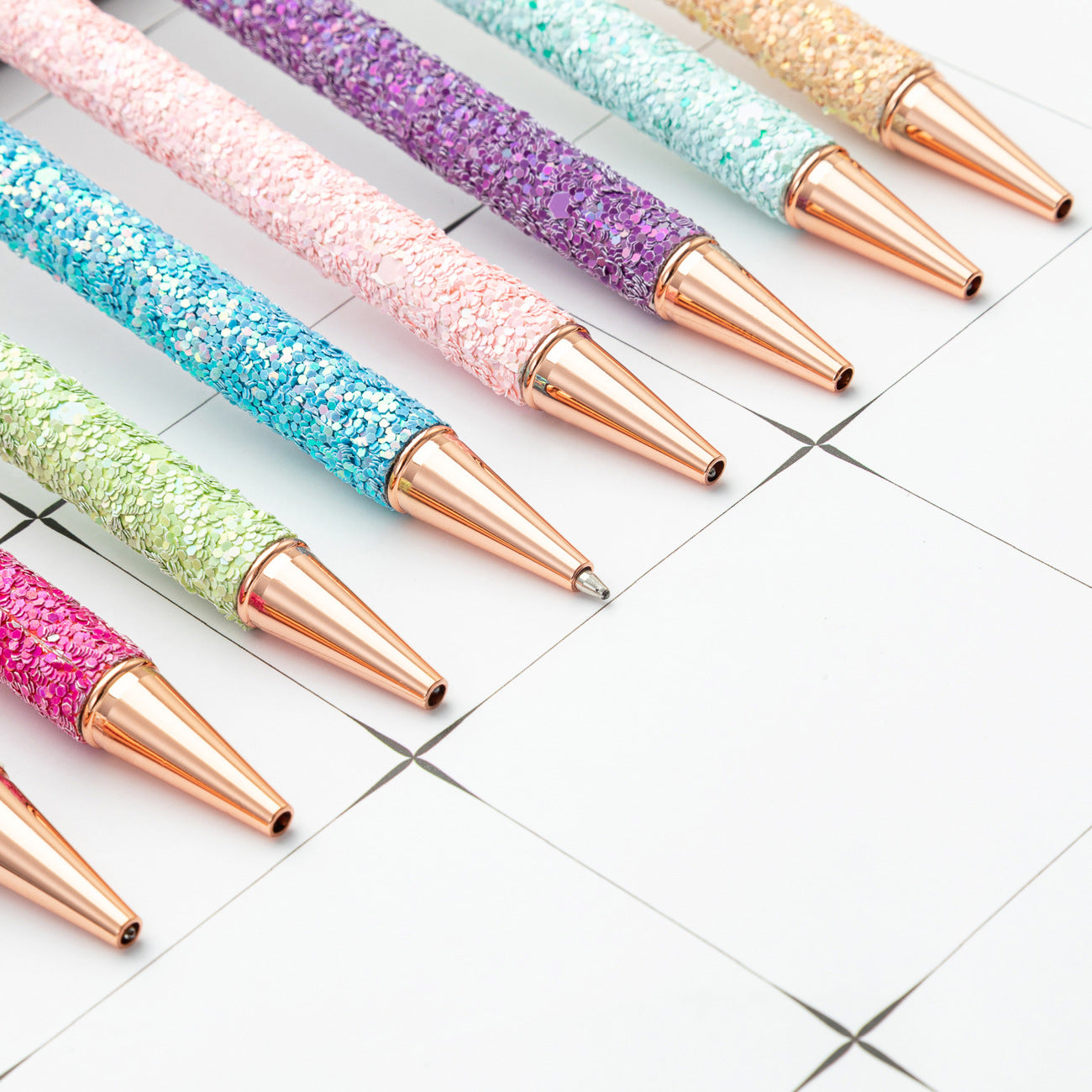 Wholesale Metal Sequin Ballpoint Pen