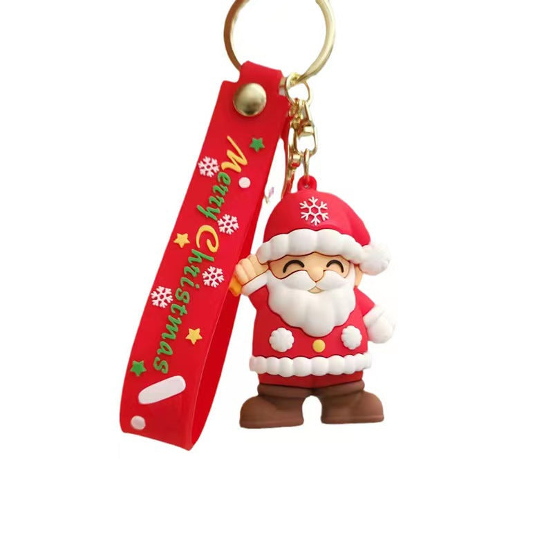 Chiave dell'automobile del pendente del portachiavi sveglio del fumetto all'ingrosso