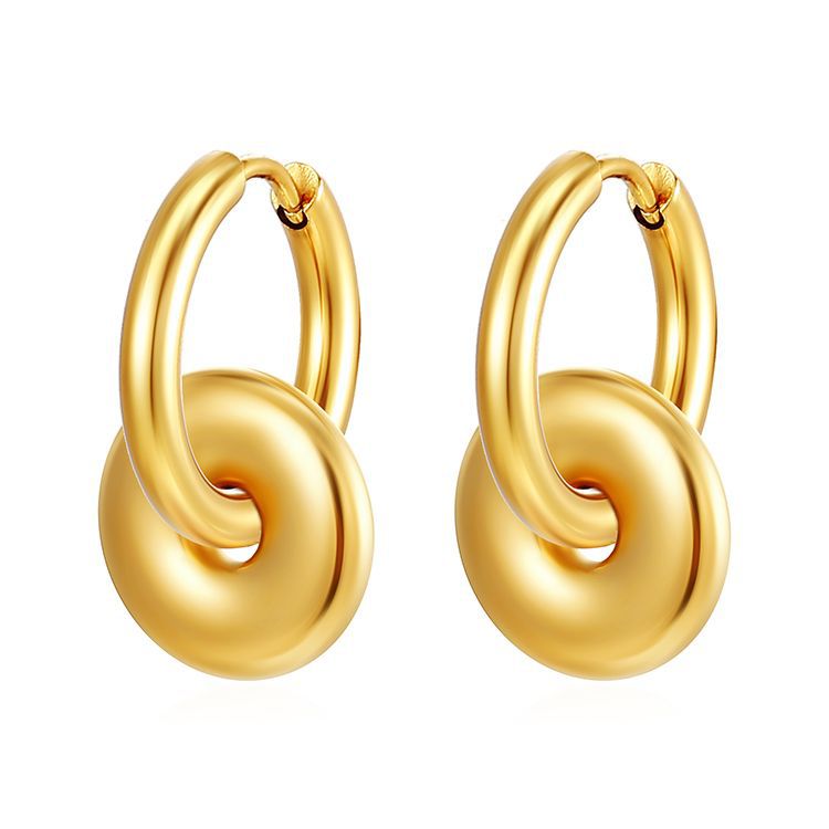 Wholesale 18K Gold Plated Stainless Steel Earrings ACC-ES-MuShan015
