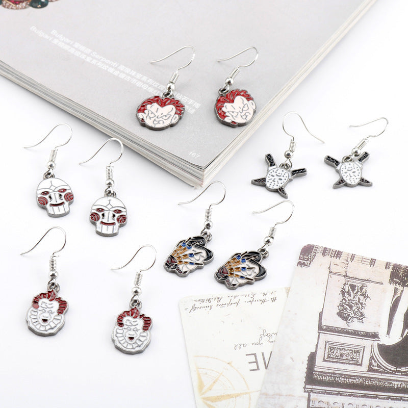 Wholesale Halloween Cartoon Horror Alloy Earrings ACCVIP-ES-HX002